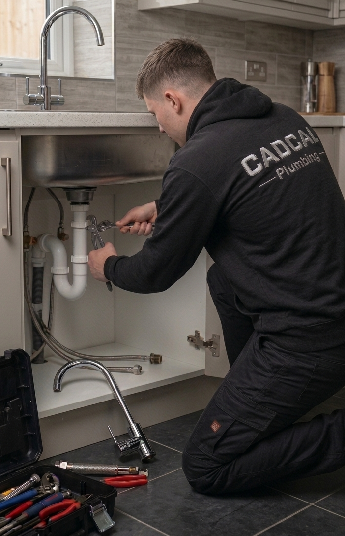 cadcal plumbing work barnet tap in kitchen amend