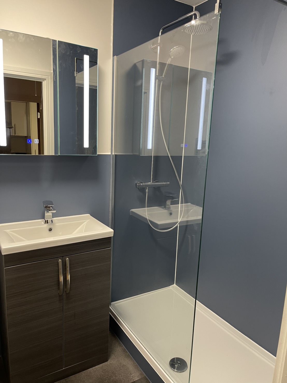 After Shower Room Renovation-in-Barnet