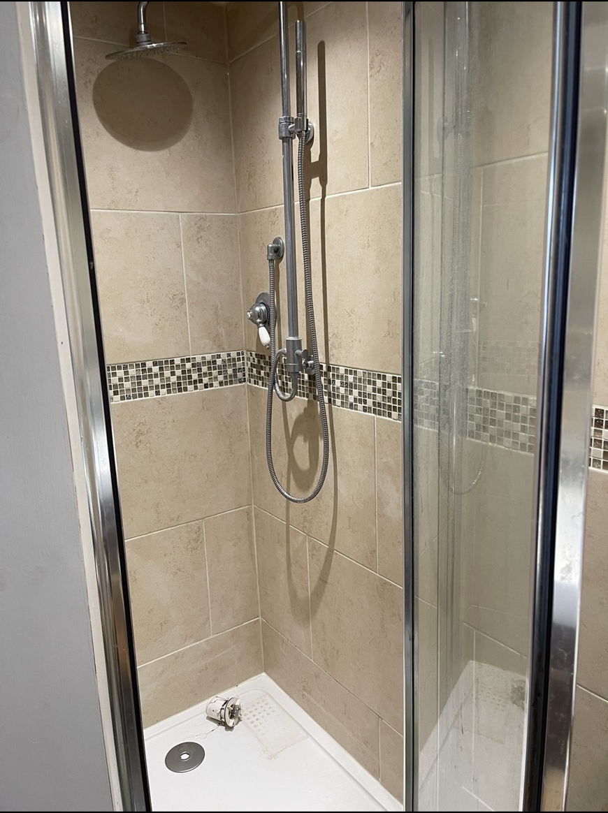 barnet shower room renovation before 1 cadcal plumbing
