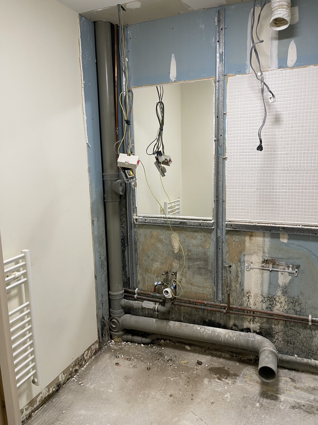 Before Shower Room Renovation-in-Tower Bridge